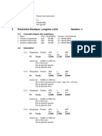 Note de Calcul Longrines