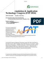 Ag Formulation and Application Tech Congress