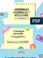 Pronombres Personales y Reflexivos