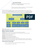Our Environment