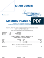 King Air C90GTi Memory Flash Cards