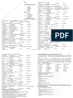 BT Anh 9 Unit 1 Test 3 Keys