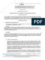 Doutorado Curso de Doutorado Profissional: A) Area de Concentraqao