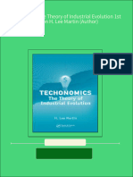 Get Technomics The Theory of Industrial Evolution 1st Edition H. Lee Martin (Author) Free All Chapters