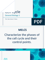 Lesson-General Biology-Cell-Cycle