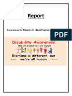 Report On Awareness For Parents in Identification