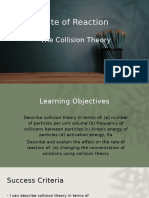 Rate of Reaction - Collision Theory