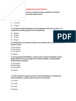 Banco de Preguntas - Matematica 2024