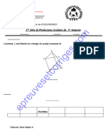 Mathematiques 5eme 1er Devoir Du 1er Semestre 2023-2024 Ceg Goho - Abomey