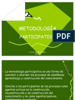 Metodologaparticipativa