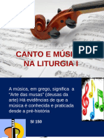 CANTO E MUSICA NA LITURGIA Parte I