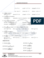 Indefinite Integration