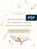 Ps. Sofía Moreno: Preguntas Incómodas Pero Transformadoras