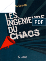 Les Ingénieurs Du Chaos - Giuliano Da Empoli - Paris, 18-Saint-Amand-Montrond, 2019 - LATTES - 9782709664066 - Anna's Archive