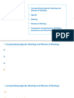 L - 4 Agenda, Meeting, Minutes - For Students (Corrected)