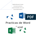 Prácticas de Word y Excel