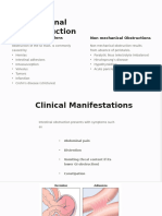 Intestinal Obstruction