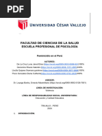 Feminicidio en El Perú