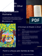 Psicologia Da Religiao Um Olhar Sobre A Espiritualidade Humana