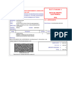 R.U.T.:77.045.854-4 Nota de Credito Electronica Nº59: Servicios de Mantenimiento, Fabricación Y Venta Rc. Spa