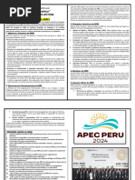 CL - Conocemos Sobre El Apec - 4to Año - Sec - 2024