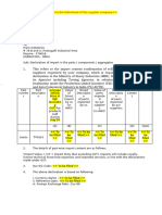 Import Content Declaration - Prem Industries (Envilaor)