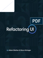 Refactoring UI Steve Schoger Adam Wathan