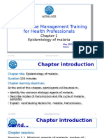 Chapter 1. Epidemiology of Malaria PPT Draft