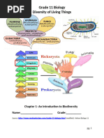 Biodiversity - Chapter 1note Package