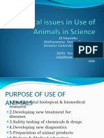 Ethics of Animal Use in Research - RIO