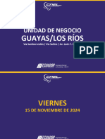 Cnel Guayas Los Ríos 15 Al 17 Nov