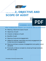 Nature, Objective and Scope of Audit