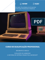 E-BOOK - Evolução Do Windows