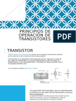 Principios de Operación de Transistores