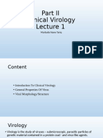 Lecture 1 Clinical Virology