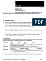 CCD Form Home Building Application