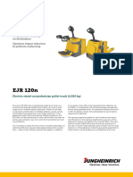 EJR 120n: Electric Stand-On/pedestrian Pallet Truck (2,000 KG)