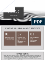 History of Statistics