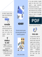 Folleto de Servicio de Marketing Agencia Creativa Ilustrado Doodle Azul y Blanco