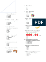 Soal Kelas 1