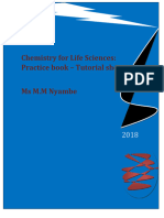 Tutorial Sheets For Chemistry For Life Science