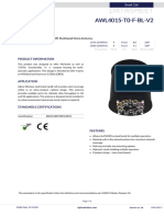 Datasheet: AWL4015-T0-F-BL-V2 AWL4015-T0-F-BL-V2