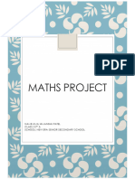 Maths Project 2024-25