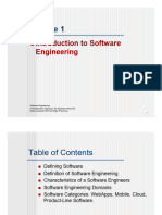 Lecture 1 Introduction To Software Engineering