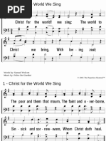 Christ For The World We Sing