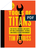 Timothy Ferriss Tools of Titans