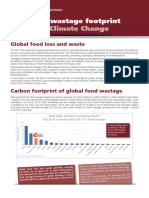 Food Wastage Footprint: & Climate Change