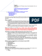 Lession - 1 Basic Structure of C# Program