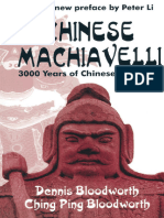 Dokumen - Pub - The Chinese Machiavelli 3000 Years of Chinese Statecraft 2nbsped 0765805685 9780765805683