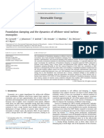 Foundation Damping and The Dynamics of o